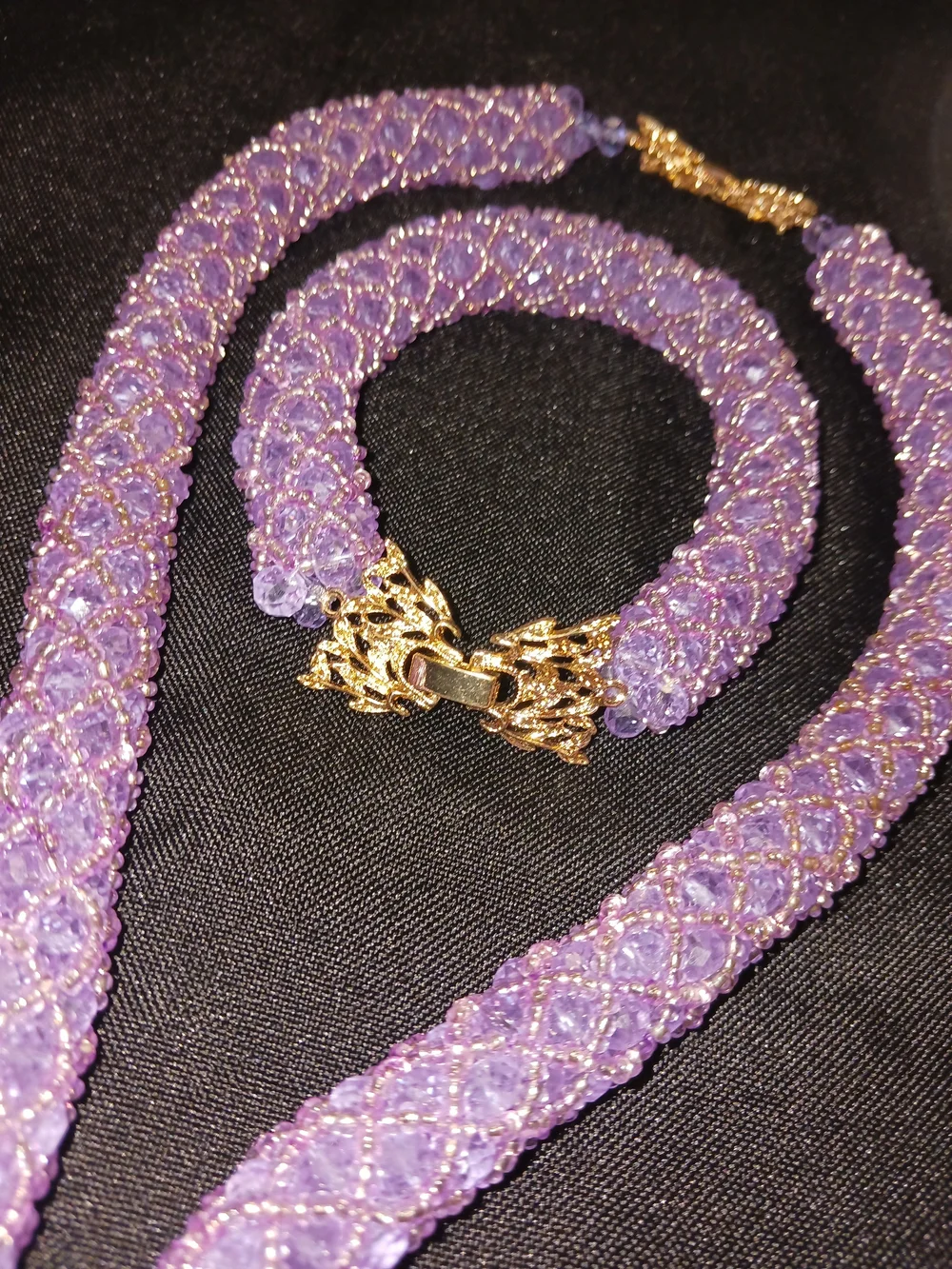 Fashion Jewelry translucent faceted